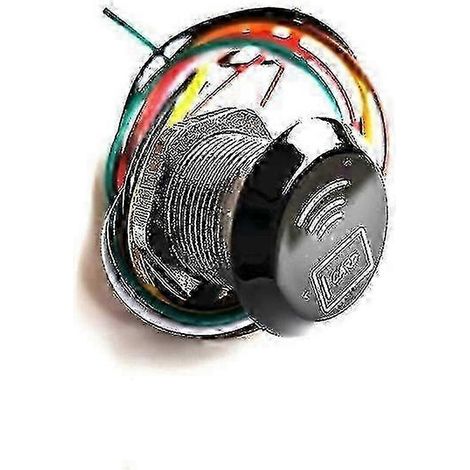 Mini lecteur de cartes RFID étanche à courte portée pour systèmes de contrôle d'accès - compatible avec le protocole Wiegand 26/34, fréquence de transmission de 125 kHz. (1/4)