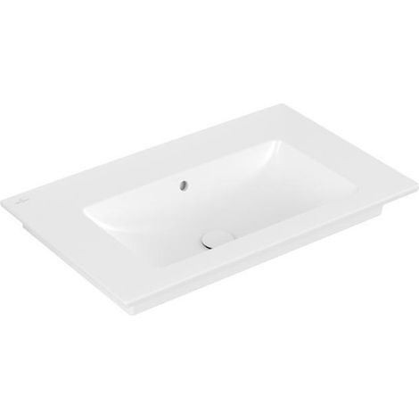 WC rectangulaire VB SchrankWT Venticello 800x500mm avec trop-plein. Blanc pierre cplus