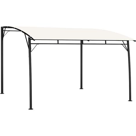 Store banne-Auvent pare-soleil de jardin 3x3x2,55 m Crème (1/5)