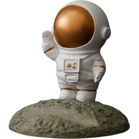 Mini Astronaute - Décoration Bureau Étagère Bibliothèque - Figurine Astronaute Nordique - Lot de 2 (1/5)