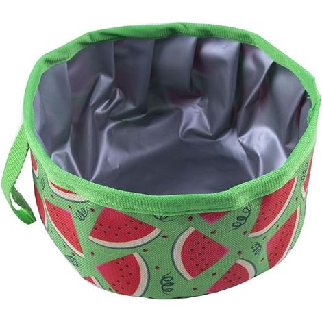 Gamelle de voyage pour chien, imperméable, en tissu Oxford, adaptée aux promenades et aux repas en extérieur, distributeur automatique de croquettes, spécifique à la race, légère, idéale pour les voya (1/5)