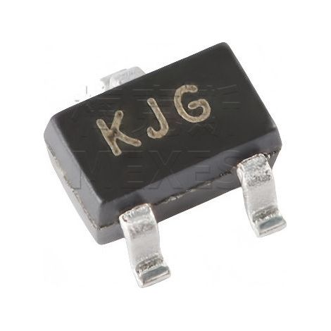 Changdian/Changjing BAV99W SOT-323 75V 150MA 4NS switching diode, KJG screen printing, lot of 5 electronic components.