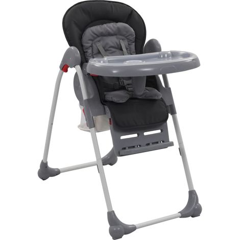 Chaise haute bébé Style Contemporain - Gris BV362884 - BonneVie (1/5)