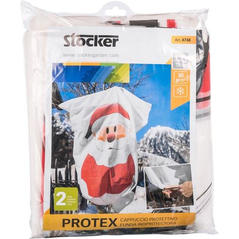Stocker Protex Schutzkappe Weihnachtsmann 1,2 x 1,6 m 30 gr - 2 Stk