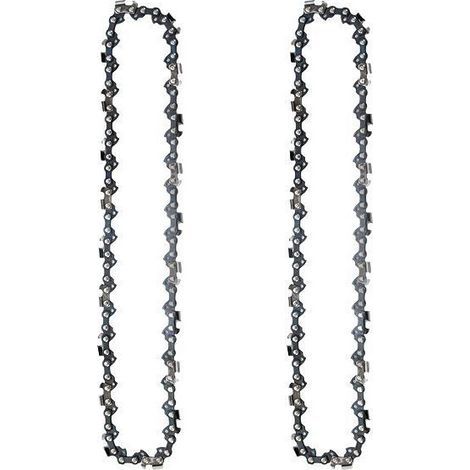 Lame de tronçonneuse électrique en 2 parties de 25 cm (10 pouces), plaque de guidage, chaîne, tronçonneuse électrique à essence pour bûcherons (1/5)