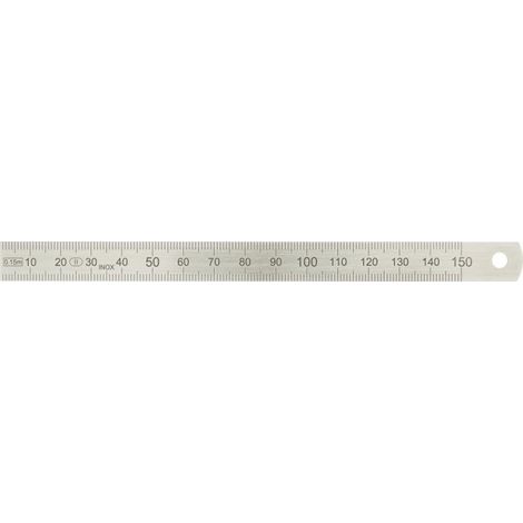Règle graduée acier pliable 150x13x0,5mm EC