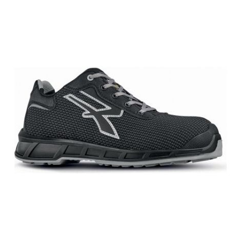 Chaussures de sécurité basses S3S CI FO SR ESD Gr.44 noir/gris – Tige Putek Plus résistante – Isolation jusqu'à -10°C – Antidérapantes