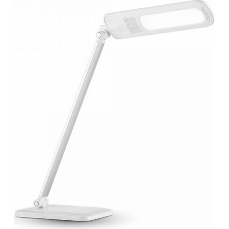 V-TAC VT-1009D Lampe de table LED orientable 7W à changement de couleur 3IN1 dimmable CCT corps blanc - sku 7039