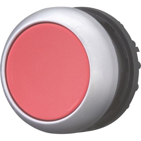 Antrieb M22-DR-R, flacher roter Knopf, Rücklaufsperre (1/3)
