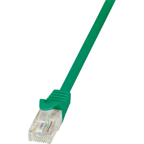 LogiLink 5m Cat.6 U/UTP cable de red Verde Cat6 U/FTP (STP)