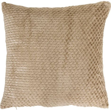 Cuscino lyno in lino beige 40x40cm - Atmosphera créateur d'intérieur (1/3)