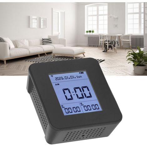 14-in-1 Smart WiFi Multifunktions-Luftqualitätsdetektor mit Anti-Graffiti-Schutz (1/5)