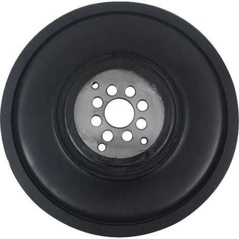 Puleggia albero motore, in gomma resistente, diametro 200 mm, compatibile con Audi A4 A5 A6 A7 A8 Q5 Q7, smorzamento delle vibrazioni del motore, elevata resistenza al calore. (1/5)
