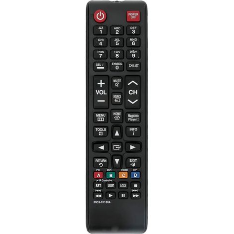 BN59-01180A Ersatzfernbedienung für Samsung TV DM65D DM75D DH40D ED65E EM65E EM75E DC40E-M DC48E-M DC55E-M DC40E-H DC48E-H ED75E DB22D OH46F OM46F OM46F-K OH55F OM55F OM55F-K DB10D