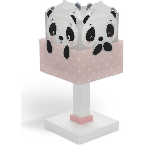 Lampada da comodino Panda Rosa (1/4)
