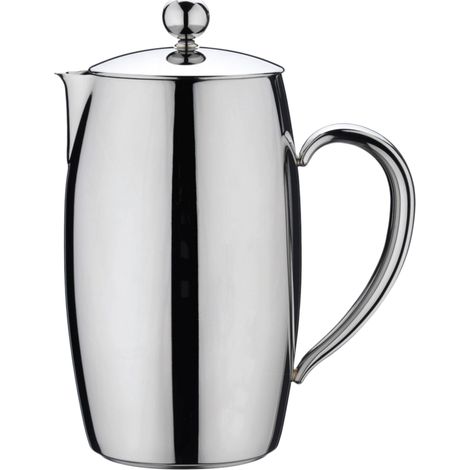 Café Stal BPC-12DW Bellux Collection Cafetière à paroi thermique 8 tasses (930 ml) Poignées creuses, bec anti-gouttes, acier inoxydable 18/10, finition polie miroir (1/5)