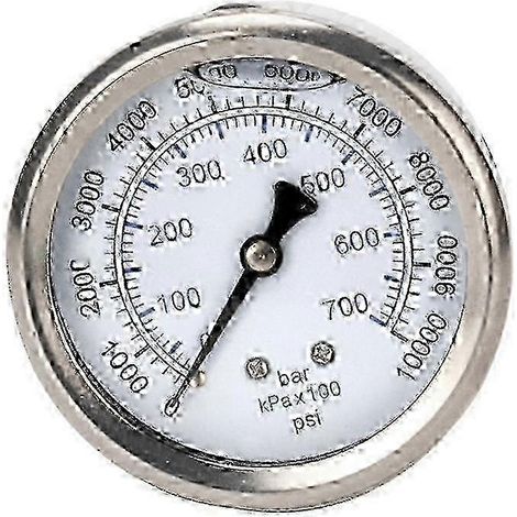 Nouveau manomètre compatible avec les nettoyeurs haute pression et les systèmes de nettoyage à pompe à eau. (1/3)