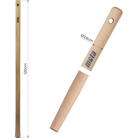 KomaTools Griff für Heugabel 3,48 cm x 120 cm AMH1200