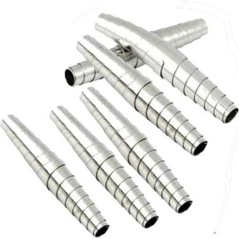 6pcs Silver Stainless Steel Replacement Volute Spring for Garden Pruning Shears, Hand Tools, Universal Type Manual Replacement Spring, Scissors (1/5)