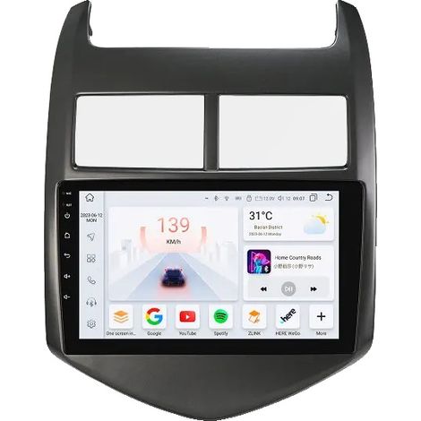 Reproductor multimedia para coche, control por voz, radio multicanal, compatible con Chevrolet Aveo 2 Sonic T300 2011-2015, S8-4G 8Core-8G 128 (1/2)