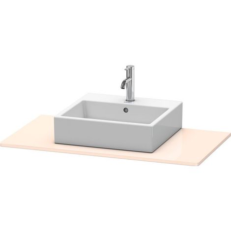 Console Duravit XSQUARE m Ausschn 16x1000x550mm perle d'abricot haute brillance