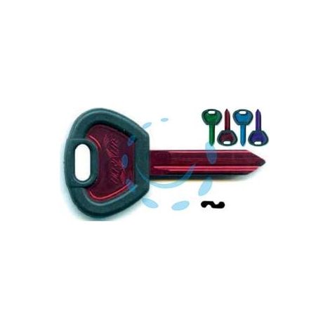 CHIAVI SIMPLEX PER AUTO CITROEN PEUGEOT SX6U4 - SX6U4 ultralite blu