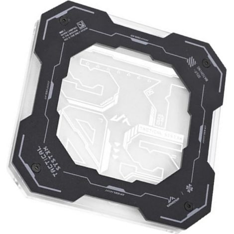 Dessous de verre multifonctionnel pour le camping en plein air avec cadre en aluminium (1/5)