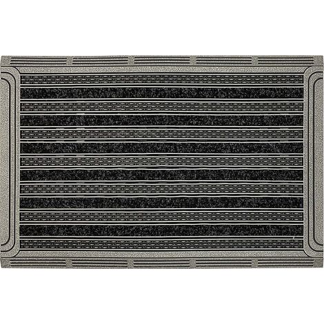 Schmutzfangmatte GridClean - 70x46 cm - Fußmatte Schwarz (1/2)