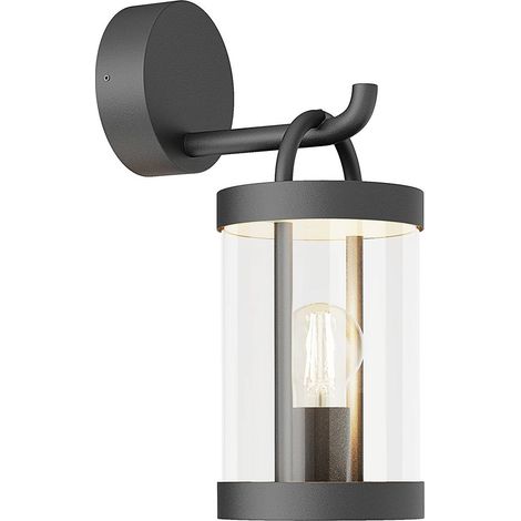 Wandleuchte außen "Cassian" aus Aluminium von Lucande