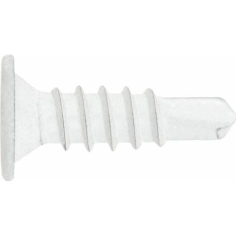 Vis auto-perceuses filetées tôle et PVC – Tête extra plate PH – Longueur 4,2 x 14 mm – Boîte de 500 unités (1/5)