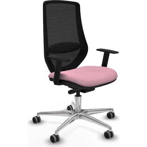 Piqueras y Crespo D086G0W Chaise de Bureau Rose Confortable (1/3)