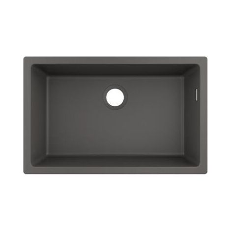 S510-U660 GS Evier à encastrer sous plan 660 gris pierre