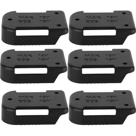 Adaptateur de connecteur de montage d'alimentation de batterie, support de station d'accueil pour BOSCH 18V, étui de protection 6 pièces (1/5)