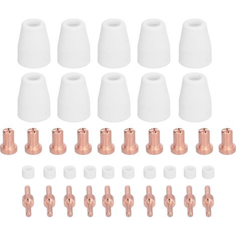 Kit de consommables pour torche de découpe Plasma, 40 pièces, pièces pour PT31/LG40/CUT40 (1/5)