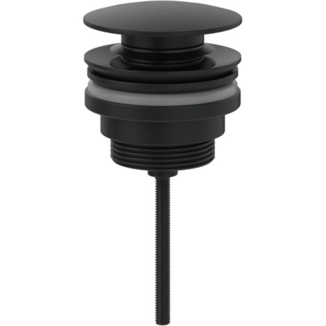 Bonde lavabo clic clac VILLEROY ET BOCH Universal Taps & Fittings Noir Mat (1/2)
