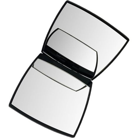 Miroir de Poche Pliable et Compact Miroir de Maquillage Double Face pour Usage Quotidien et Voyages