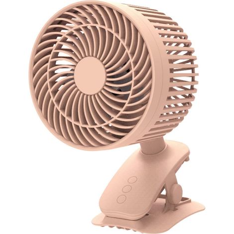 Mini ventilateur USB à pince, ultra-silencieux et portable de haute qualité. (1/4)