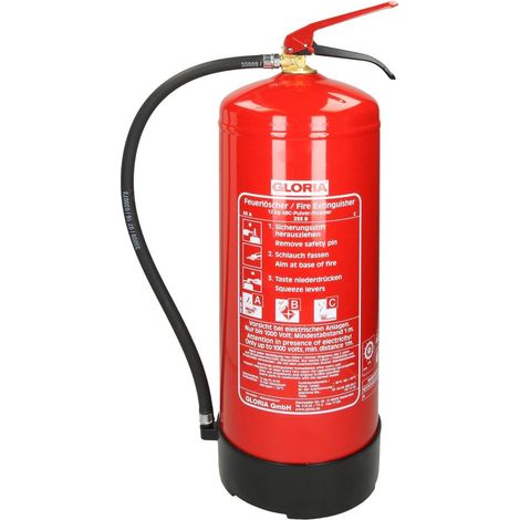 Extincteur Gloria PD 12 GA