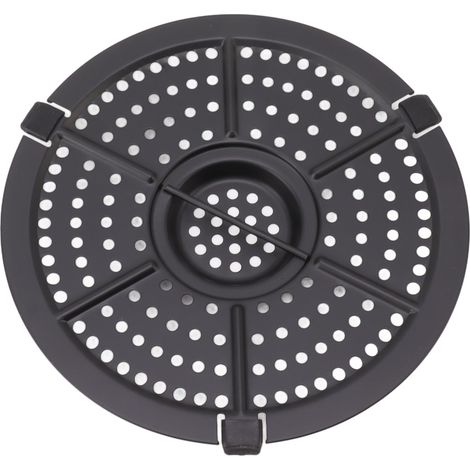 Plaque grill pour friteuse 16 cm inox 304 remplacement avec pinceau à huile pour cuisine (1/5)