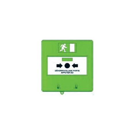 DECLENCHEUR VERT BBGV 3 CONTACTS CLE FOURCHE - 4M (1/2)