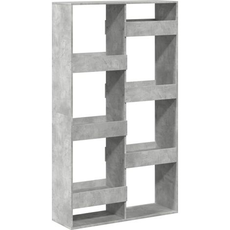 Maison Exclusive - Raumteiler Betongrau 100x33x175 cm Holzwerksto