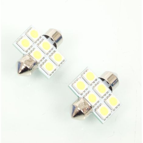 Ampoule LED M-Tech pour auto 12V 1.44W navette SV8.5-8 Neuf (1/2)