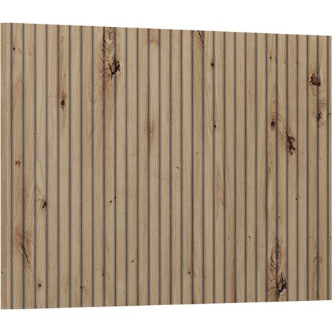 Küchenfront R-Line, Artisan-Eiche, 59.6 x 36 cm Möbelfront für den flachen Hängeschrank, Vicco (1/5)