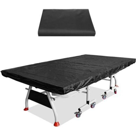 Housse solaire imperméable et anti-poussière pour table de ping-pong d'extérieur 280 x 150 x 5 cm