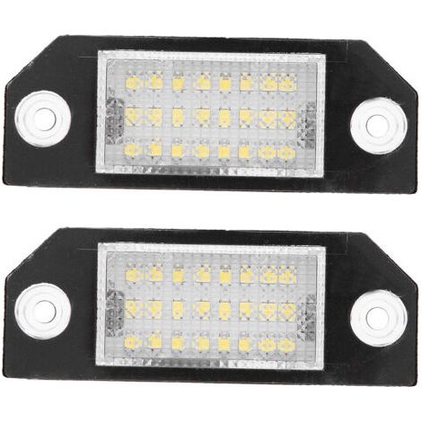 Lampe d'immatriculation à 24 LED, lampe résistante aux intempéries, à économie d'énergie, pour voiture Ford C-MAX MK2, utilisation d'un outil automobile-NANOTEH (1/5)