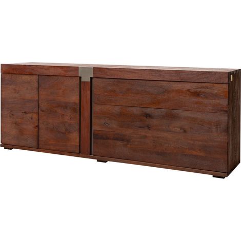 Sideboard Mango 200x45x75 braun lackiert Amsterdam 30 (1/3)