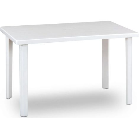 TAVOLO IN POLIPROPILENE 'MARSHALL' bianco  - BICA