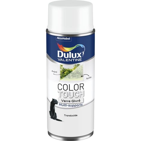 Peinture Aérosol Color Touch - Effet Verre Givré 400 ml - Dulux Valentine