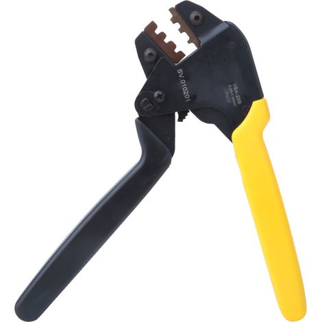 Pince à sertir VSA-28B à cliquet pour cosses à ressort, 0,25 à 1 mm² AWG23-17 (1/5)