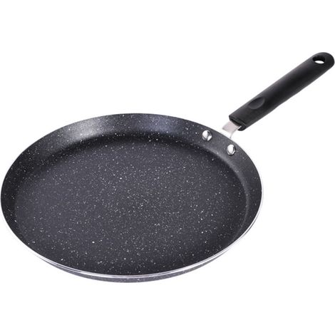 Poêle À Crêpes - Revêtement Antiadhésif - Compatible Induction Et Gaz - 34,2 Cm - Pour Crêpes Et Galettes (1/5)